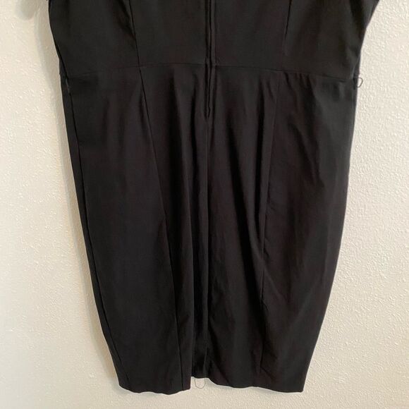 Torrid Classic Black Midi Dress Size 18 - Picture 7 of 10